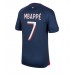 Günstige Paris Saint-Germain Kylian Mbappe #7 Heim Fussballtrikot 2023-24 Kurzarm